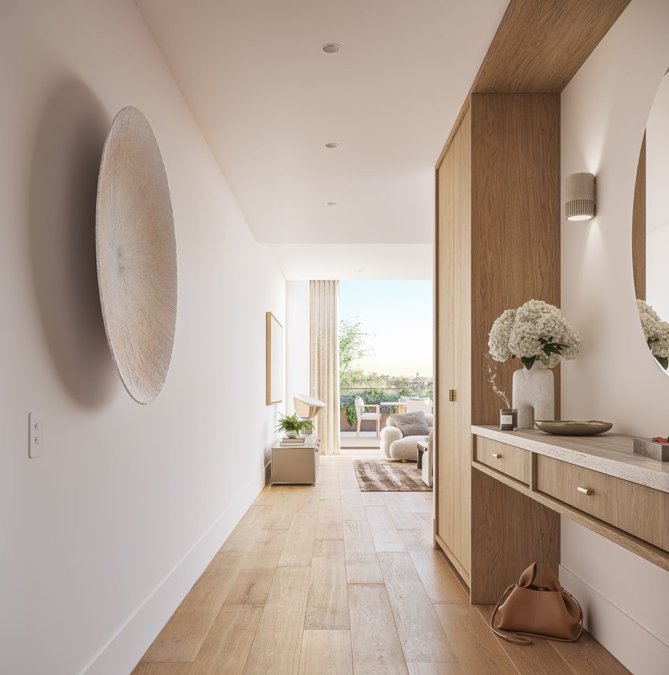 Residence entry, artist impression